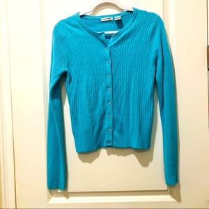 Energie | Light Blue Cable Knit Sweater